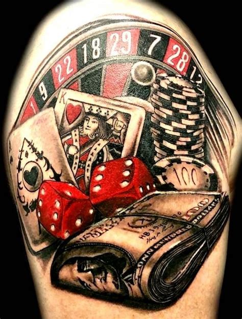 casino tattoo